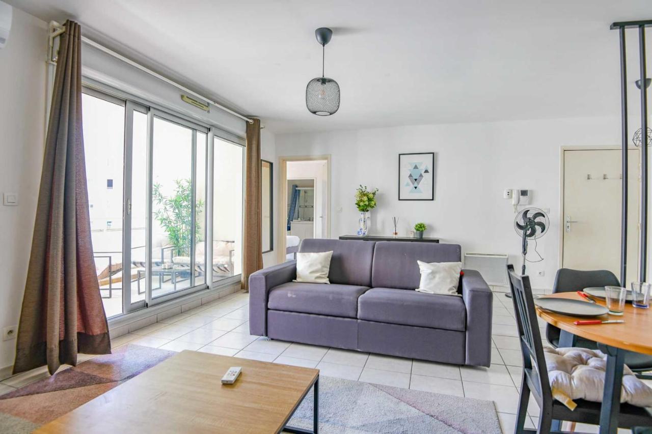 Appart 1 Ch Balcon Proche Saint-Charles Et Metro Apartment Marseille Luaran gambar